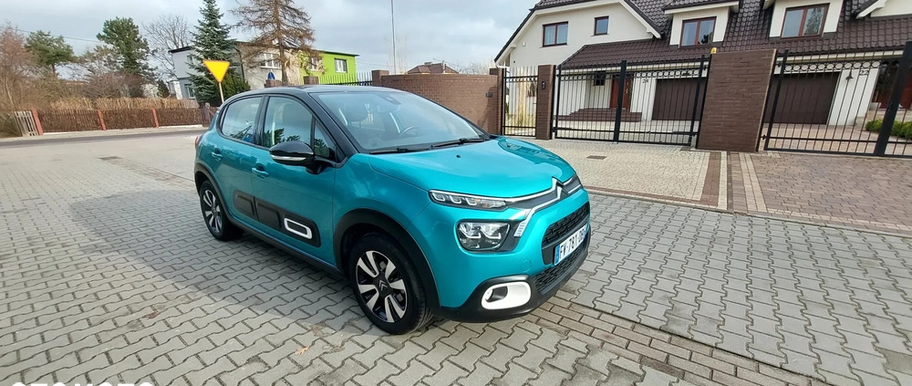 Citroen C3 cena 57000 przebieg: 32000, rok produkcji 2020 z Zabrze małe 56